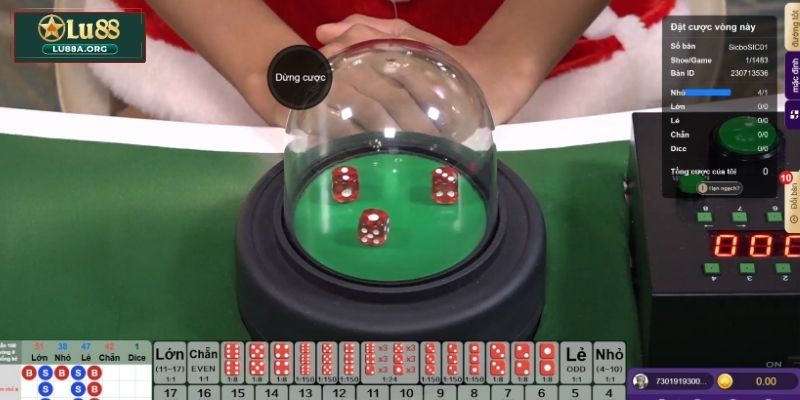 Cách chơi game Sicbo cơ bản tại Lu88