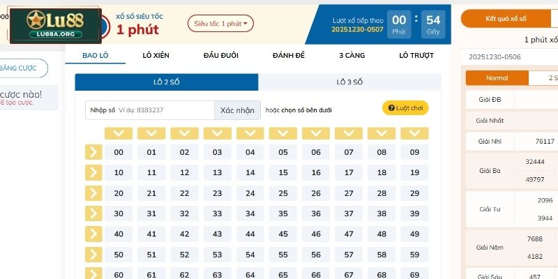 Đôi nét về lô đề siêu tốc Lu88