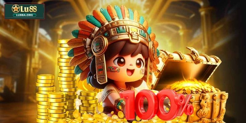 Hướng dẫn cách nhận ưu đãi tặng 100% nạp lần đầu Lu88