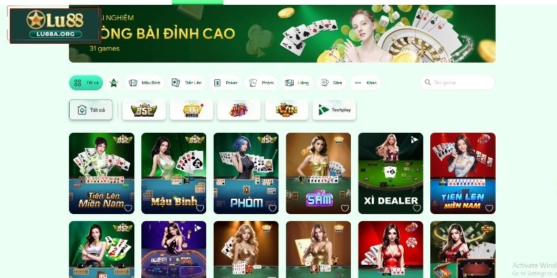 Sơ lược game bài Lu88