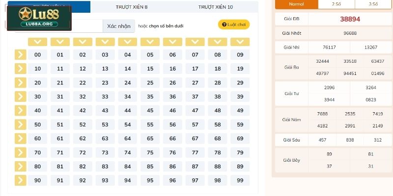 Thủ thuật chơi lô đề siêu tốc Lu88 trúng đậm