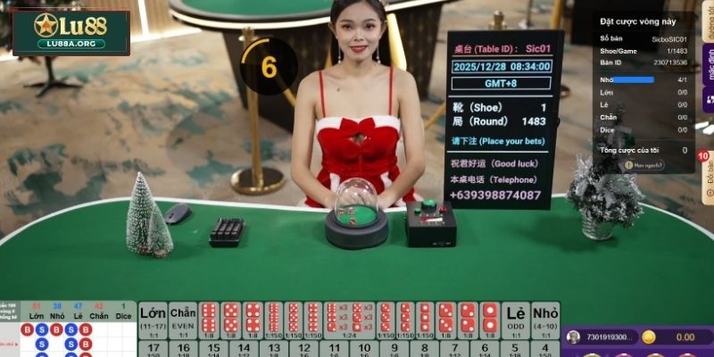 Tổng quan về game Sicbo Lu88
